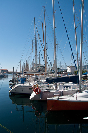 Trieste harbor